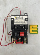 Load image into Gallery viewer, Square D 8536SCG3V08AS Size 1 Starter w/ Start-Stop PB, 208V Coil (Used)