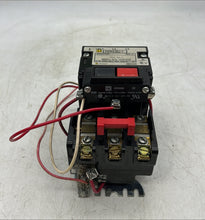 Load image into Gallery viewer, Square D 8536SCG3V08AS Size 1 Starter w/ Start-Stop PB, 208V Coil (Used)
