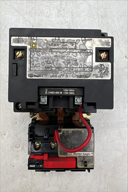 Square D 8536SDGV02H10S Size 2 Starter w/ Motor Logic, 110/120V Coil (Used)