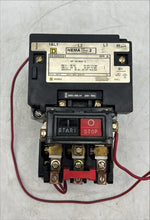 Load image into Gallery viewer, Square D 8536SDG1V08A Size 2 Starter w/ 208V Coil, Start-Stop PB (Used)