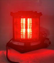 Load image into Gallery viewer, Aqua Signal 3664205000 Series 65 Red Port LED Masthead Light (Used)