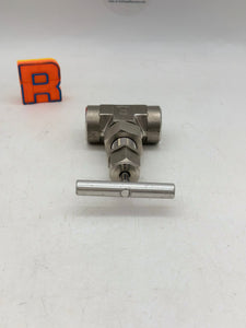Parker 12F-U16LB-T-SS Union Bonnet Valve (No Box)