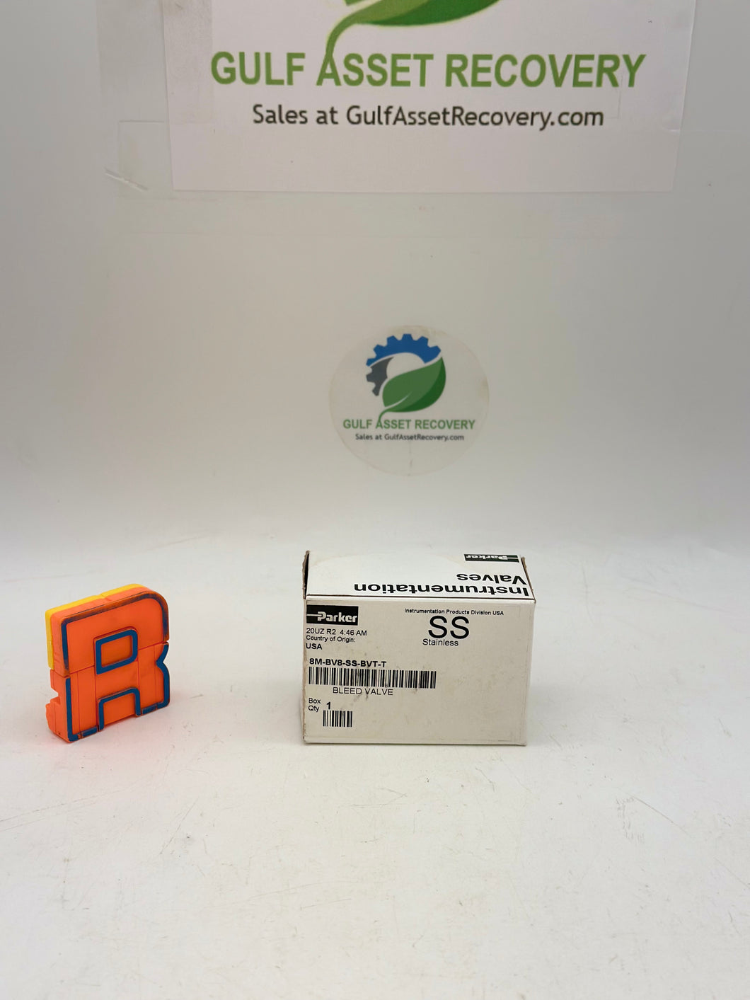 Parker 8M-BV8-SS-BVT-T Stainless Steel Bleed Valve (New)