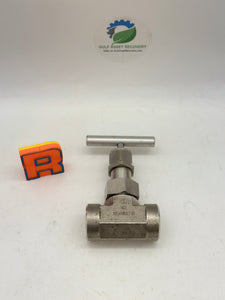 Parker 12F-U16LB-T-SS Union Bonnet Valve (No Box)