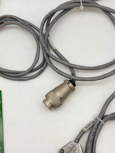 Furuno 001-046-600-00 05P0606 PCB Distributor w/ Pictured Cables for GMDSS Station (Used)