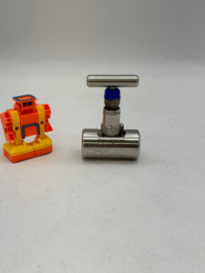 Indra RVO410786000 Needle Valve, 6000 PSI 316SS (No Box)