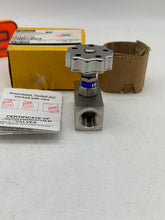 Load image into Gallery viewer, Parker HNVS8FFLHW Needle Valve w/ Lockable Handwheel (New)