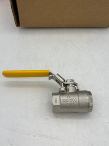 Parker XVP502SS-8 1/2" Female NPT SS Ball Valve *Box of (8)* (New)