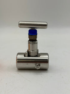 Indra RVO410786000 Needle Valve, 6000 PSI 316SS (No Box)