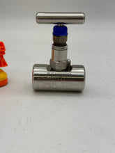 Load image into Gallery viewer, Indra RVO410786000 Needle Valve, 6000 PSI 316SS (No Box)