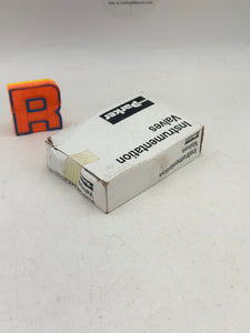 Parker 6A-HB4XK-SSP High Pressure Ball Valve, 3/8", 3-Way (New)