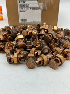 Eaton Ground-Bolt Copper Plated *Box of (68)* (Open Box)