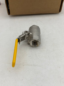 Parker XVP502SS-8 1/2" Female NPT SS Ball Valve *Box of (8)* (New)