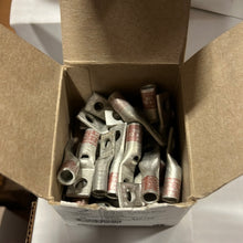 Load image into Gallery viewer, Burndy 518150 YA2CLBOX Compression Terminal, 2 STR CU *Box of (25)* (Open Box)