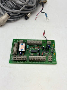 Furuno 001-046-600-00 05P0606 PCB Distributor w/ Pictured Cables for GMDSS Station FS-1562 (Used)