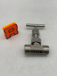 Parker 8F-U12LR-T-SS-ST Union Bonnet Valve (No Box)