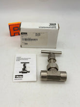 Load image into Gallery viewer, Parker 8F-U12LR-T-SS-ST Union Bonnet Valve (Open Box)