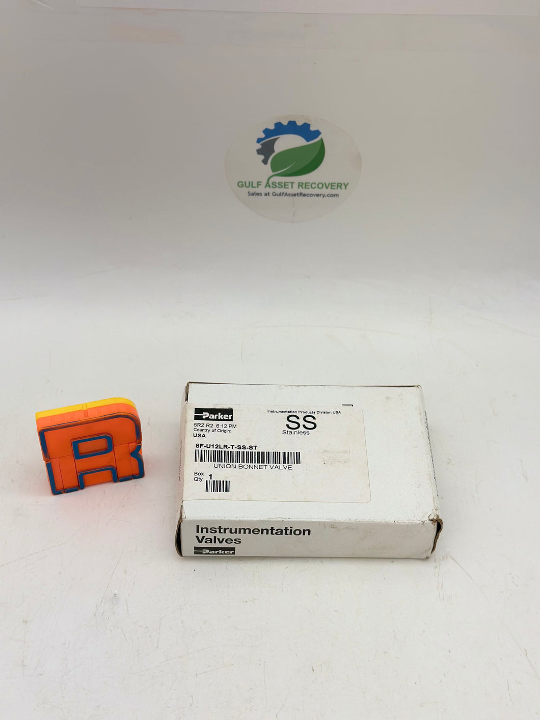 Parker 8F-U12LR-T-SS-ST Union Bonnet Valve (New)