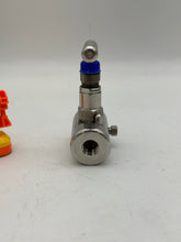 Load image into Gallery viewer, Indra RVO410786000 Needle Valve, 6000 PSI 316SS (No Box)