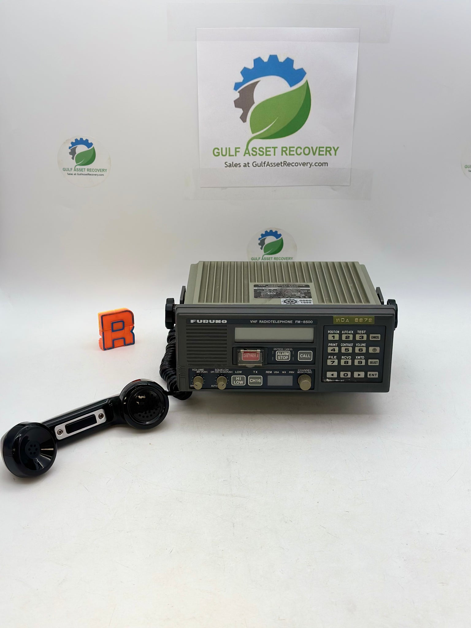 Radiotelephone Furuno Fm-8800s Barco Lancha Embarcação Obs Radiotelephone Furuno Fm-8800s Barco Lancha Embarcação Obs