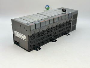 Allen-Bradley 1746-A10 SLC 500 10-Slot PLC Rack w/ 1746-P2 Pwr Sup, 1747-L541 CPU (Used)