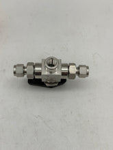 Load image into Gallery viewer, Parker 6A-HB4XK-SSP High Pressure Ball Valve, 3/8&quot;, 3-Way (No Box)
