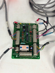 Furuno 001-046-600-00 05P0606 PCB Distributor w/ Pictured Cables for GMDSS Station FS-1562 (Used)