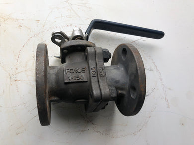 Force 1-BF11-ACD1L 1” 150 RF 2-Piece Floating Ball Valve, BF Series, WCB Body (Used)