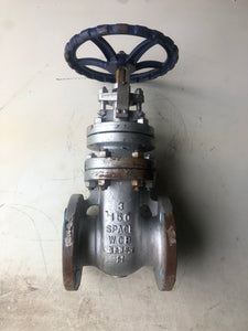 Space 15021B 3" 150 lb Cast Steel Gate Valve w/ Al. Br. Trim, Non-Rising Stem (No Box)