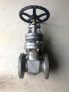 Space 15021B 3" 150 lb Cast Steel Gate Valve w/ Al. Br. Trim, Non-Rising Stem (No Box)