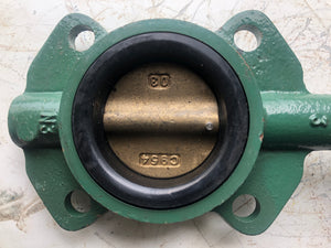 Crane Center Line 63 3" Butterfly Valve, Series 200, 200 PSI (No Box)