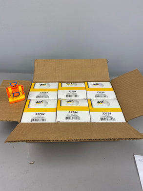 WIX 33794 Fuel Filter, *Box of (6) Filters* (New)