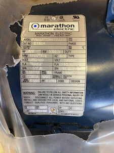 Marathon Electric PVM184TTDW4135AA M Electric Motor, 5/3 HP, 1755 RPM, 60 Hz (New)