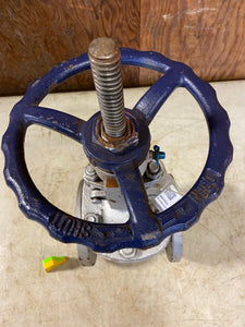 Space 15011C 2.5” 150 lb Cast Steel Gate Valve, CR13/HF Trim, OS&Y (Open Box)