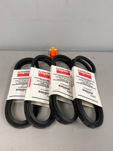 Dayton 5L610 V-Belt, 61” Outside Length, *Lot of (4) Belts* (New)