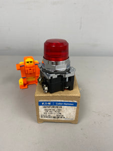 Eaton Cutler Hammer 10250T201NC1N Indicating Light Ser B2 Red (New)