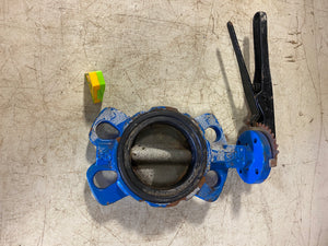 ST&H 4" 150 Butterfly Valve w/ Handle (Used)
