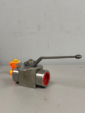 Anchor Fluid Power AE2N1-1/4R-22DV AE2 Two-Way Block Body Threaded Ball Valve (No Box)