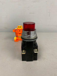 Furnas Electric 52PA4E3 Series F Red Push Button, 120V (New)