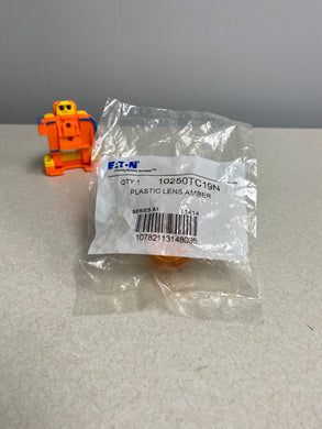 Eaton Cutler-Hammer 10250TC19N Amber Plastic Lens, *Lot of (5) Lens* (New)