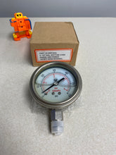 Load image into Gallery viewer, Grainger 25-500FG02L Liquid Filled Pressure Gauge, 0-60 PSI (Open Box)