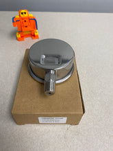 Load image into Gallery viewer, Grainger Approved 25-500FG02L Pressure Gauge, 0-100 PSI/BAR (Open Box)