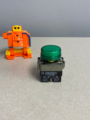 Aniuex LA158-BW Green Push Button, *Lot of (4)* (Used)