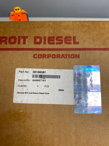 Detroit Diesel MTU 05196381 Gasket Kit (New)