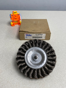 Weiler Standard Wire Wheel Brush 4", *Lot of (3)* (Open Box)