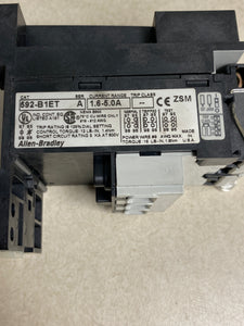 Allen Bradley 592-B1ET Series A Thermal Overload Relay NEMA B600 1.6-5.0 Amp (Used)