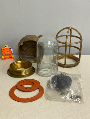 Crouse-Hinds Pauluhn 717B Industrial Globe And Guard (No Box)