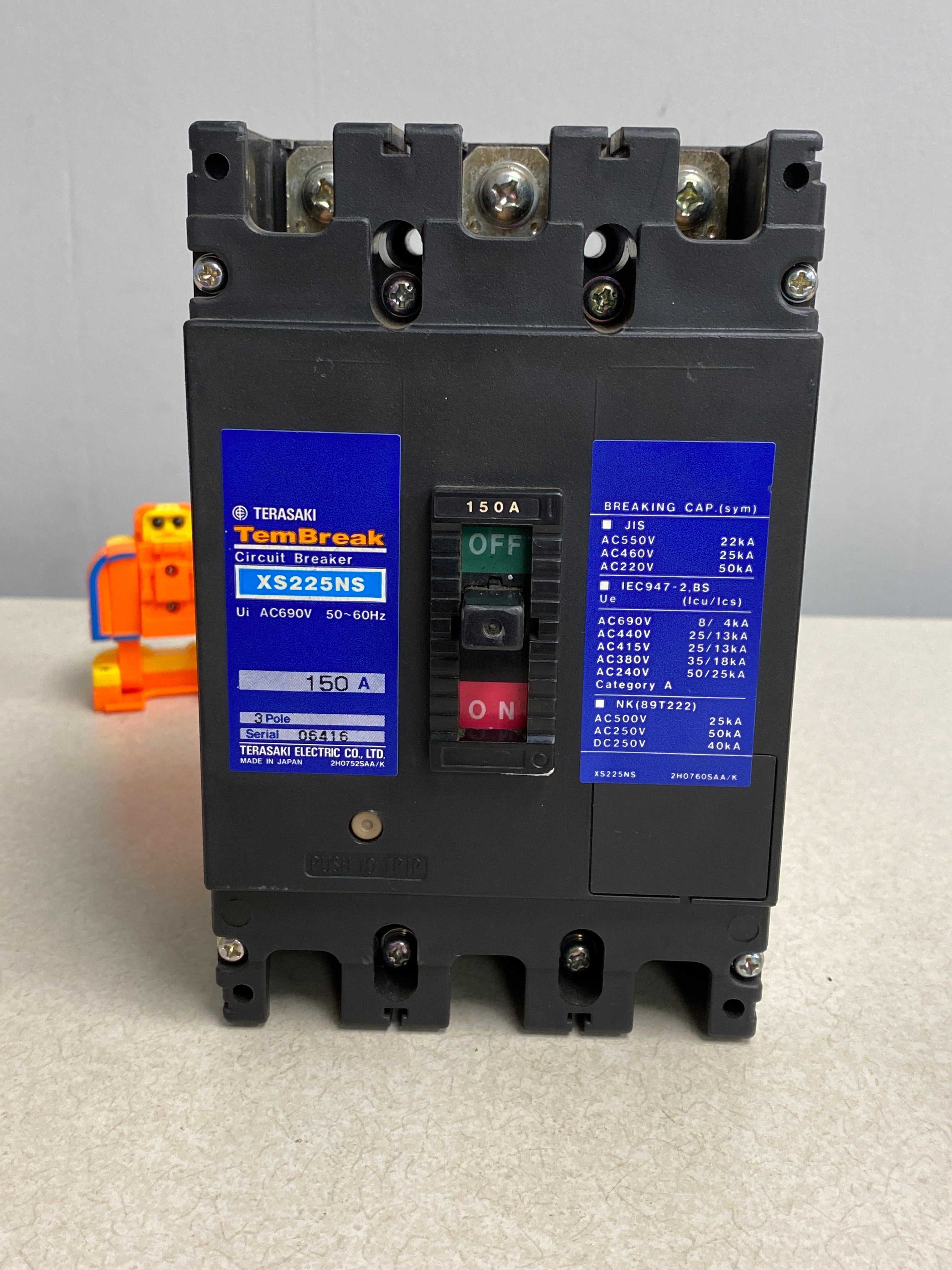Disjoncteur Terasaki Tembreak S-1250-SE - 1250A, 3 Pôles - Neuf (autre)
