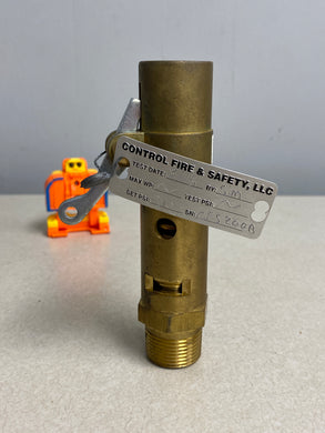 Kingston Fig 11 9 CSS 3/4 NPT Set 210 PSI 861 SCFM Relief Valve (No Box)