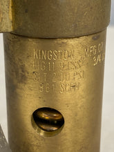 Load image into Gallery viewer, Kingston Fig 11 9 CSS 3/4 NPT Set 210 PSI 861 SCFM Relief Valve (No Box)